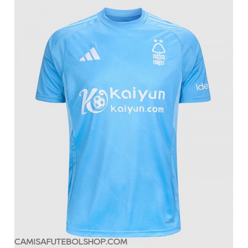 Camisa de time de futebol Nottingham Forest Replicas 3º Equipamento 2024-25 Manga Curta